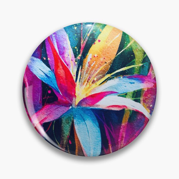 Item preview, Tropical watercolor bloom designed and sold by baksuart.