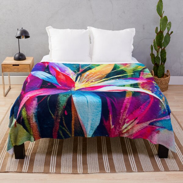 Item preview, Tropical watercolor bloom designed and sold by baksuart.
