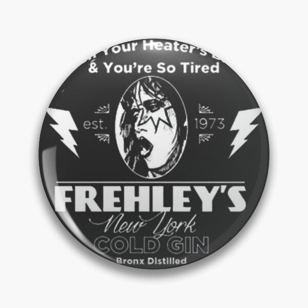 Item preview, Frehley Inspired Cold Gin Retro Rock Music Graphic Design designed and sold by YungSlitz.