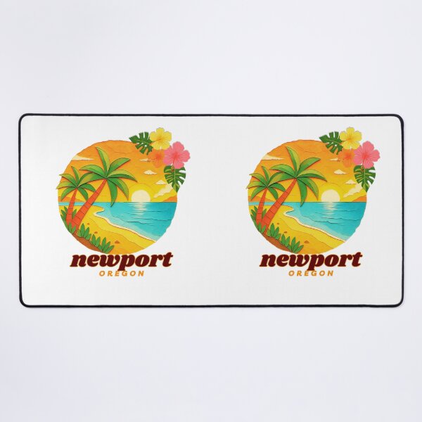 Item preview, Newport Oregon Paper Cut Sunset | Pacific Northwest Coastal Souvenir designed and sold by DonnaRaine.