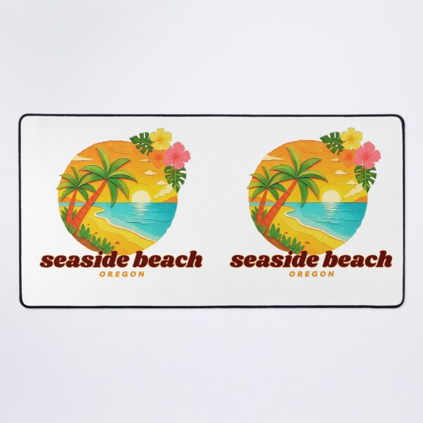 Item preview, Seaside Beach Oregon Paper Cut Sunset | Pacific Northwest Vacation Souvenir designed and sold by DonnaRaine.
