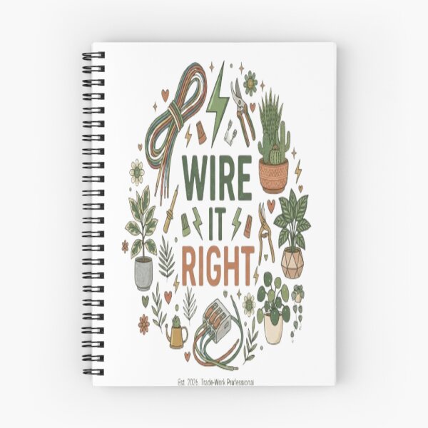 Item preview, Wire It Right Funny Electrician Electrical Worker Gift designed and sold by ArtsyElegance4U ⭐⭐⭐⭐⭐.