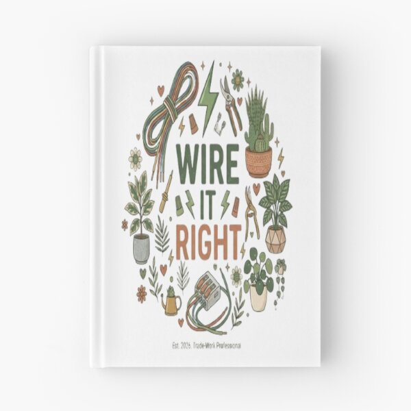 Item preview, Wire It Right Funny Electrician Electrical Worker Gift designed and sold by ArtsyElegance4U ⭐⭐⭐⭐⭐.