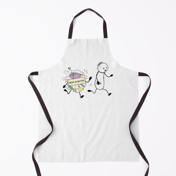Item preview, Running From Responsibilities – Hand-drawn Relatable Digital Illustration & Print designed and sold by MyVisionaryHuez.