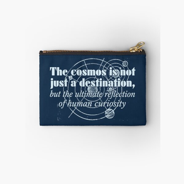 Item preview, The Cosmos Human Curiosity Vintage Astronomy Quote Graphic designed and sold by KiwiRider.