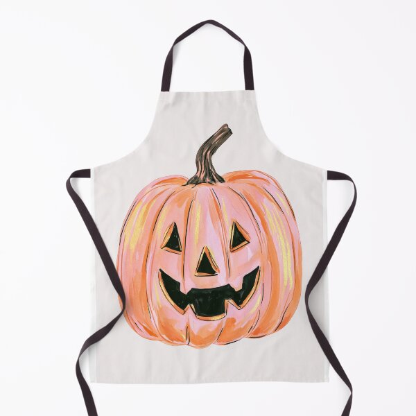 Item preview, Cute Pink Jack O Lantern Halloween Pumpkin designed and sold by Sunday Margaritas Art.