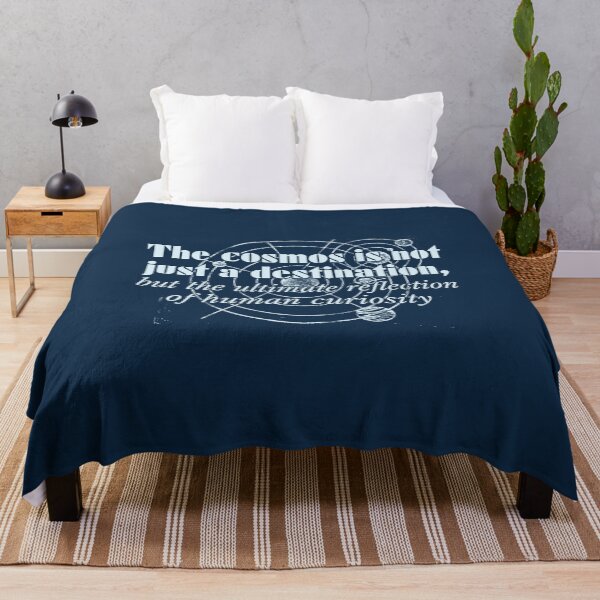 Item preview, The Cosmos Human Curiosity Vintage Astronomy Quote Graphic designed and sold by KiwiRider.
