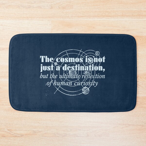 Item preview, The Cosmos Human Curiosity Vintage Astronomy Quote Graphic designed and sold by KiwiRider.