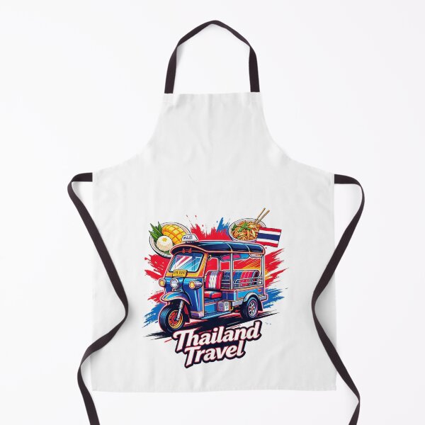 Item preview, Thailand Travel Tuk Tuk – Thai Street Food & Adventure designed and sold by VladisWorld.