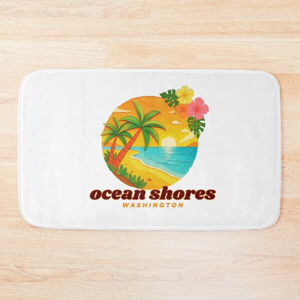 Item preview, Ocean Shores Washington Paper Cut Sunset | Pacific Northwest Vacation Souvenir designed and sold by DonnaRaine.