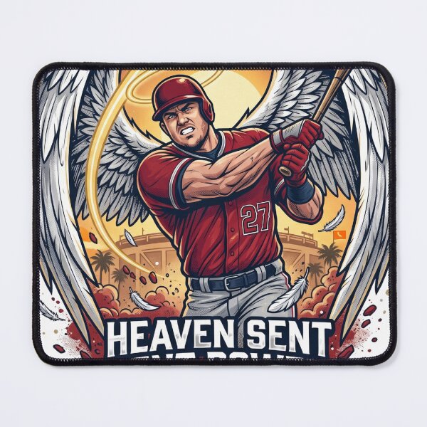 Item preview, Heaven Sent Power Baseball T-Shirt - Celestial Slugger Graphic designed and sold by Pandora´s Box.