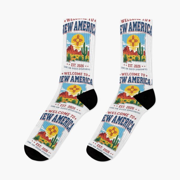Item preview, Welcome to New America Est 2026 Same Sun Bigger Opportunities designed and sold by lightylegal.