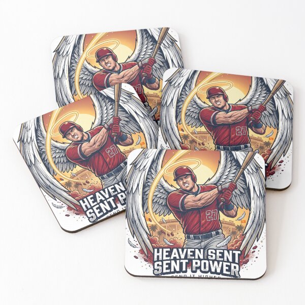 Item preview, Heaven Sent Power Baseball T-Shirt - Celestial Slugger Graphic designed and sold by Pandora´s Box.