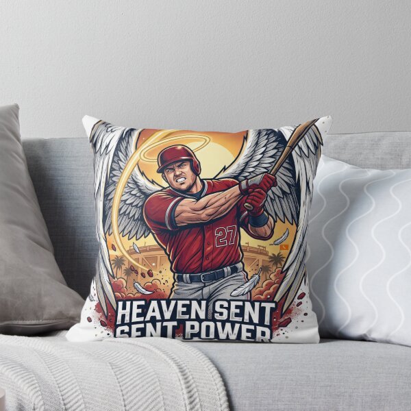 Item preview, Heaven Sent Power Baseball T-Shirt - Celestial Slugger Graphic designed and sold by Pandora´s Box.