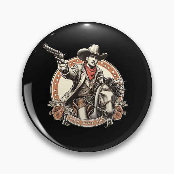 Item preview, VINTAGE COWBOY ON A HORSE, RETRO, TV WESTERNS, OLD WEST designed and sold by classic car craze.