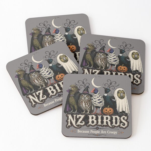 Item preview, NZ Birds Halloween – Because People Are Creepy designed and sold by MvuuStudio.