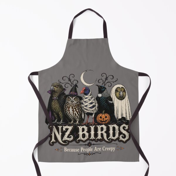 Item preview, NZ Birds Halloween – Because People Are Creepy designed and sold by MvuuStudio.