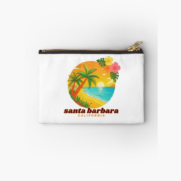 Item preview, Santa Barbara California Paper Cut Sunset | Coastal Vacation Souvenir designed and sold by DonnaRaine.