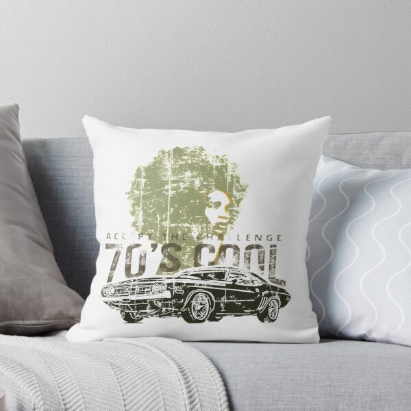 Item preview, Classic Dodge Challenger Muscle Car Illustration by SWLongwave designed and sold by AliAhmed1005.