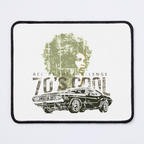 Item preview, Classic Dodge Challenger Muscle Car Illustration by SWLongwave designed and sold by AliAhmed1005.