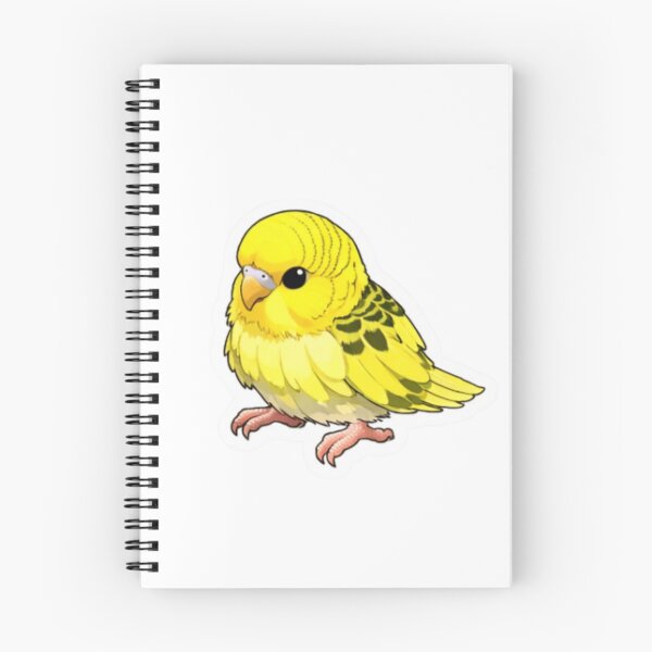 Item preview, Cute Yellow Budgie Parakeet Sticker | Colorful Bird Lover Gift designed and sold by Sepia soul.