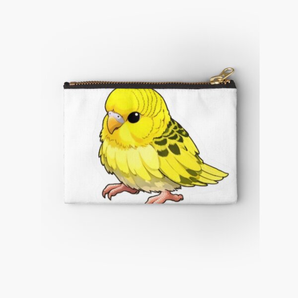 Item preview, Cute Yellow Budgie Parakeet Sticker | Colorful Bird Lover Gift designed and sold by Sepia soul.