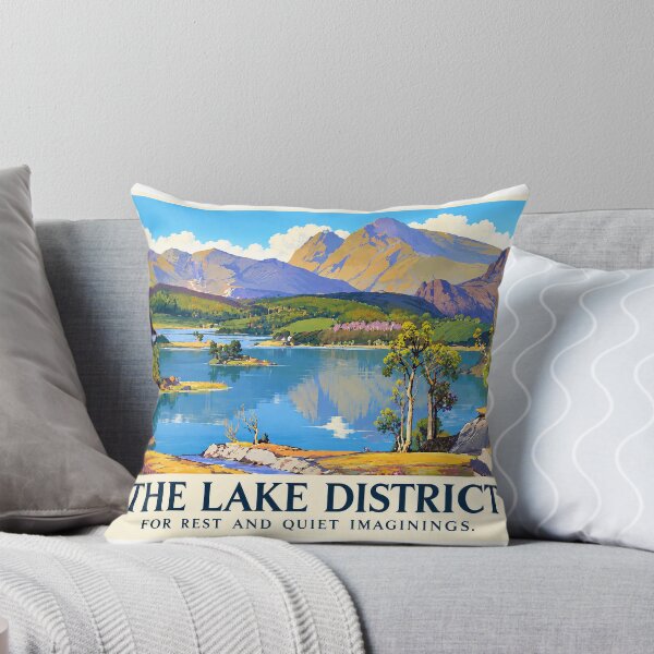 Item preview, The Lake District - Vintage British Travel Poster designed and sold by Grove of Things.