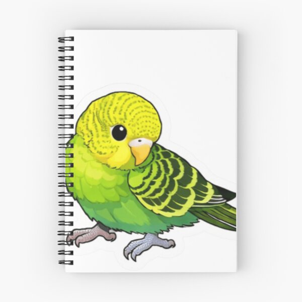 Item preview, Cute Green Budgie Parakeet Sticker | Adorable Bird Lover Pet Gift designed and sold by Sepia soul.