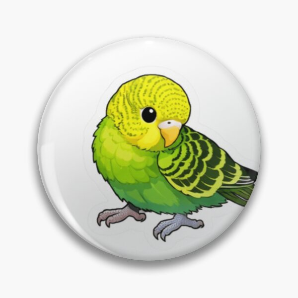 Item preview, Cute Green Budgie Parakeet Sticker | Adorable Bird Lover Pet Gift designed and sold by Sepia soul.