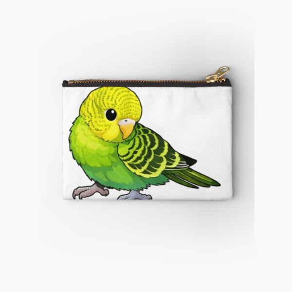 Item preview, Cute Green Budgie Parakeet Sticker | Adorable Bird Lover Pet Gift designed and sold by Sepia soul.