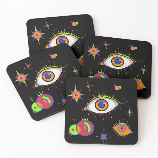 Item preview, Neon Eyes - don't blink! designed and sold by MadMarthasArt.
