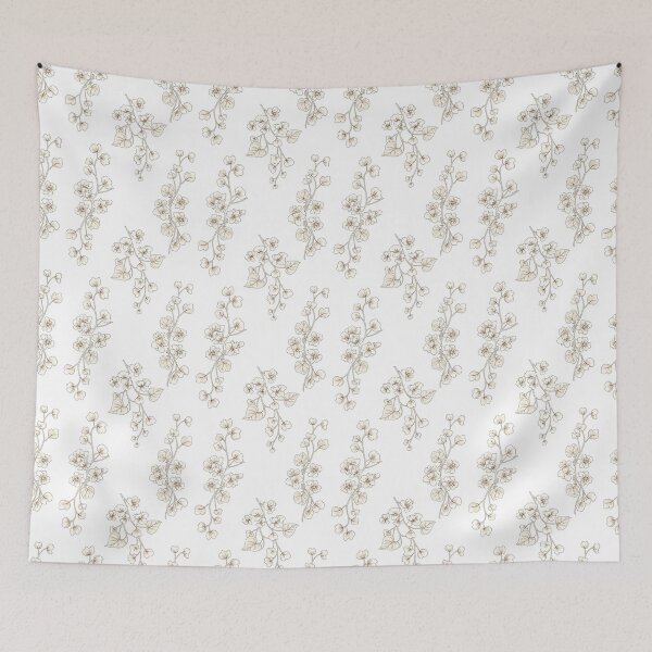 Item preview, Vintage Floral Cream White Bride designed and sold by gulsumkiyan.