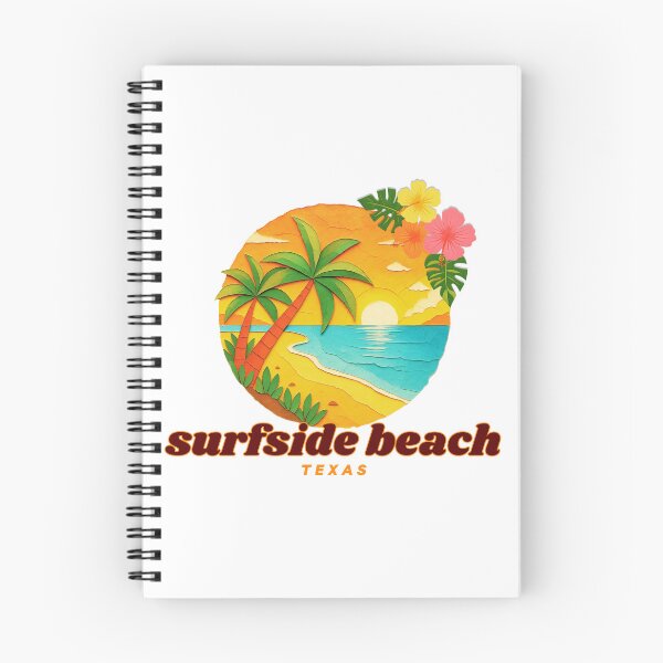 Item preview, Surfside Beach Texas Paper Cut Sunset | Gulf Coast Vacation Souvenir designed and sold by DonnaRaine.