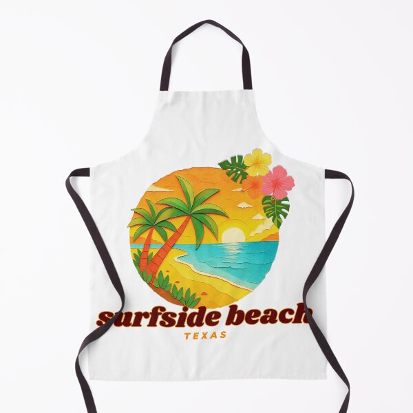 Item preview, Surfside Beach Texas Paper Cut Sunset | Gulf Coast Vacation Souvenir designed and sold by DonnaRaine.