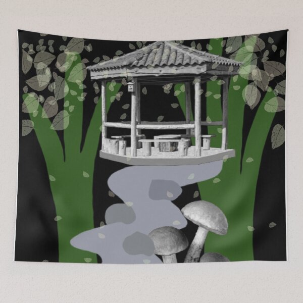 Item preview, Mystical Forest Cottagecore and Wild Mushrooms Art designed and sold by AWADHESH  CHAURASIA.