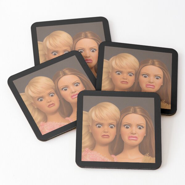 Item preview, Shocked Doll Face Meme Funny Reaction designed and sold by RawVista.