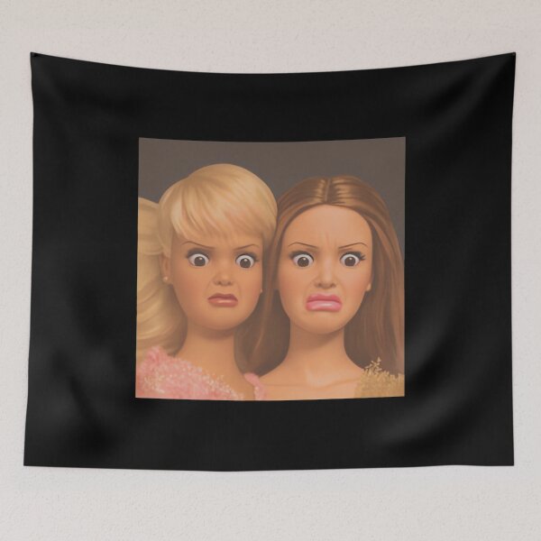 Item preview, Shocked Doll Face Meme Funny Reaction designed and sold by RawVista.