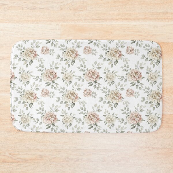 Item preview, Vintage Floral Cream White Bride designed and sold by gulsumkiyan.