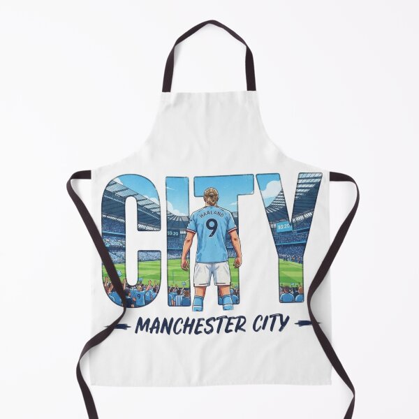 Item preview, Erling Haaland Manchester City Stadium Typography Art designed and sold by annaarthk.