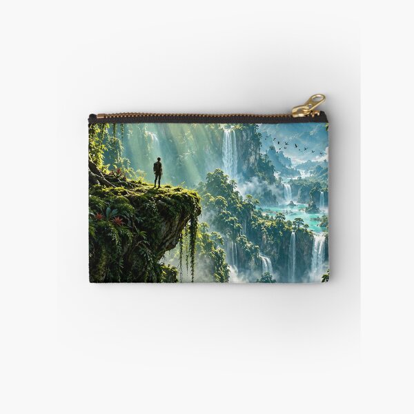 Artikelvorschau, Verzauberter Dschungel, Wasserfälle, Fantasieparadies, Abenteuer entworfen und verkauft von IRON SIREN.