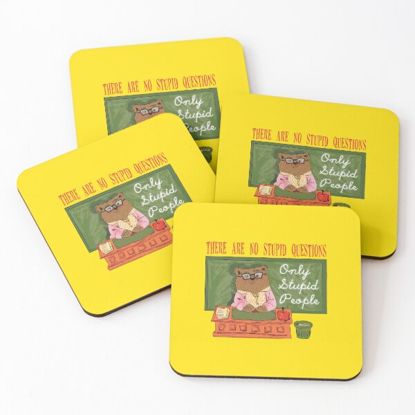 Item preview, there are no stupid questions only stupid people designed and sold by remerasnerdas.