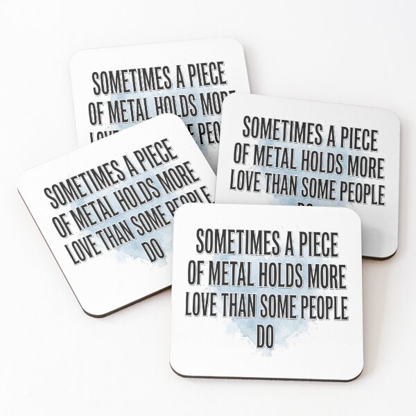 Item preview, Sometimes A Piece Of Metal Holds More Love Then Some People Do, metal Heart designed and sold by ollgast5.
