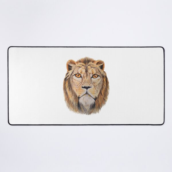 Item preview, Majestic Lion Illustration with Detailed Mane and Fierce Expression designed and sold by simonpaul1uk.