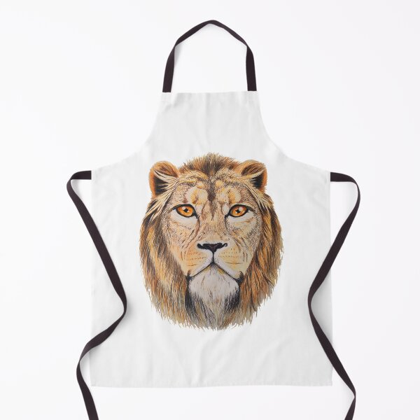 Item preview, Majestic Lion Illustration with Detailed Mane and Fierce Expression designed and sold by simonpaul1uk.