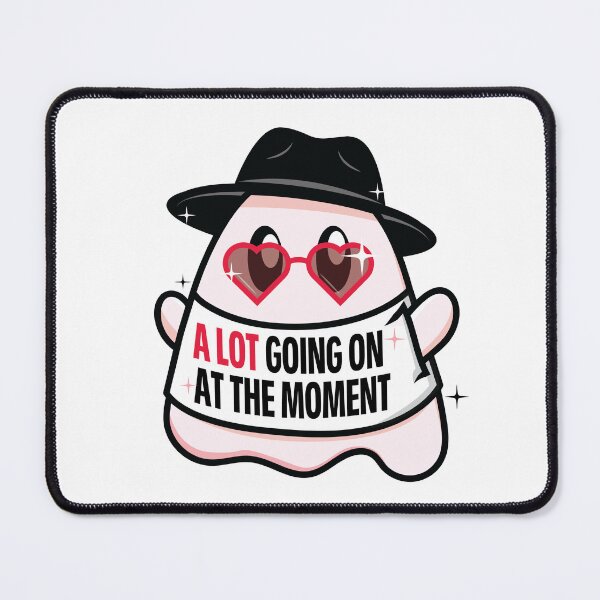 Item preview, Pop Art Ghost Red A Lot Going On designed and sold by colormemaroon.