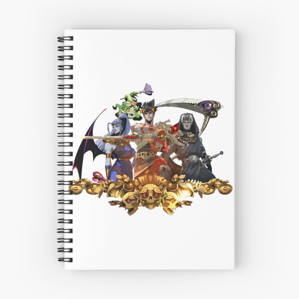 Item preview, Zagreus with Megaera, Dusa, and Thanatos - Mythical Underworld Characters Illustration designed and sold by Tee---Me.