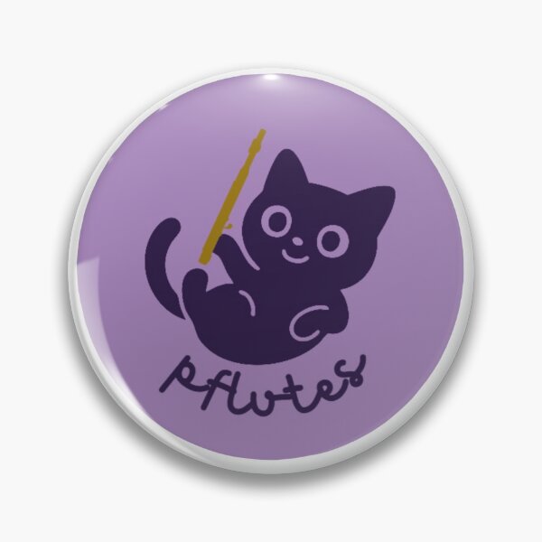 Item preview, PFlutes Logo (Sticker/Magnet/Pin) designed and sold by PMB-PFlutes.