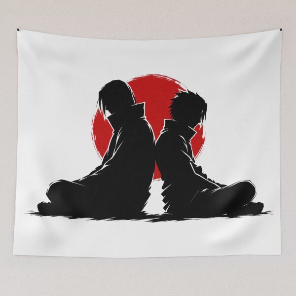Item preview, Silent Rivals – Dark Anime Silhouette designed and sold by ustylelab.