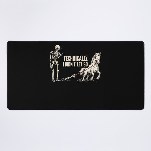 Item preview, Skeleton Funny Quote Horse Riding Graphic designed and sold by anapldv.