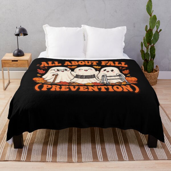 Item preview, All About Fall Prevention Cute Ghost Funny Physical Therapy Halloween designed and sold by Whirx.